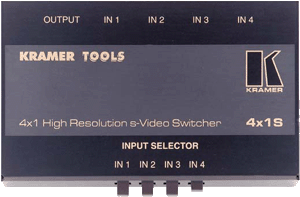 conector1 - Sélecteur S-vidéo 4x1S