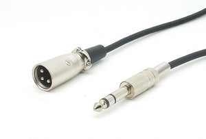 conector1 - Câble XLR mâle-JACK 6.35 symétrique