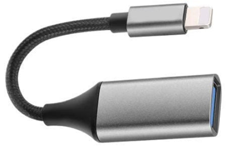 Adaptateur Lightning OTG Mâle vers USB A Femelle