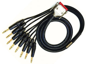 conector1 - Câble pieuvre numérique AES-EBU subd25-8 Jack 6.35