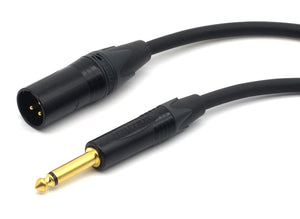 conector1 - Câble JACK 6.35-XLR mâle asymétrique