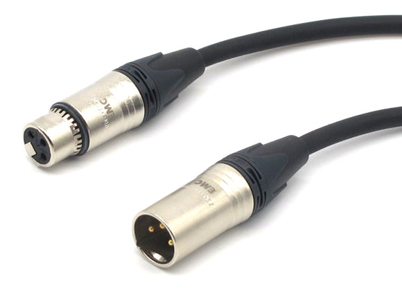 conector1 - Câble XLR EMC numérique AES-EBU mâle-femelle