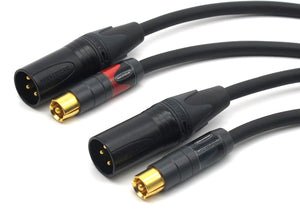 conector1 - Câble RCA-XLR mâle (par paire)