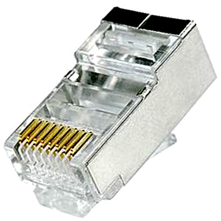 conector1,Fiche modulaire RJ45 blindée