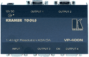 conector1 - Distributeur-ampli XGA HR 1:4