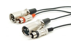 conector1 - Câble XLR mâle-RCA mâle (par paire)